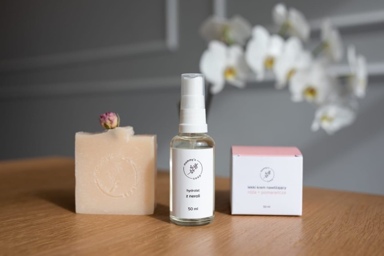 Mydło naturalne róża i inne nasze kosmetyki Mommys Soap