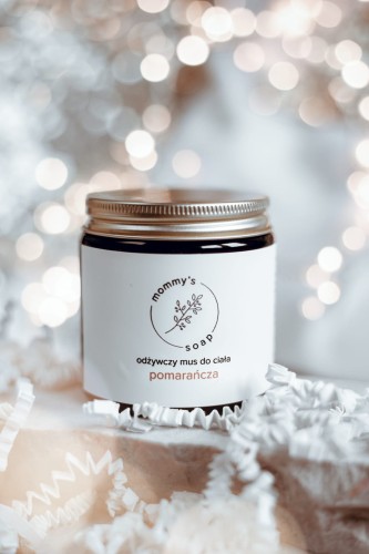 Odżywczy Mus do ciała pomarańcza Mommys Soap