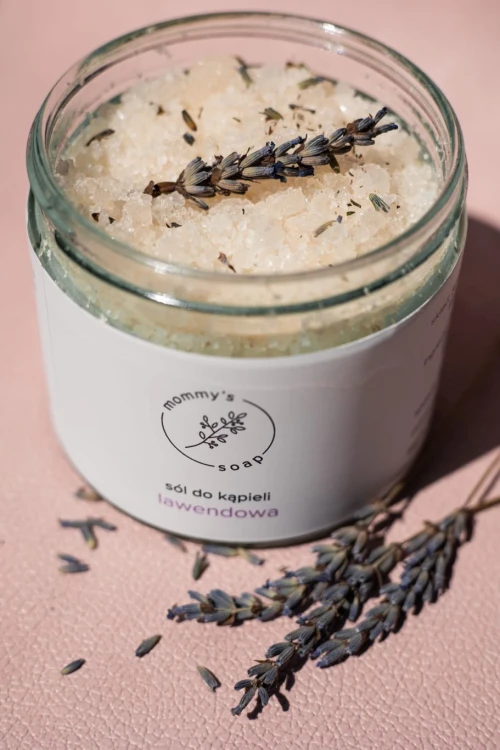 Naturalna sól do kąpieli lawenda Mommys Soap