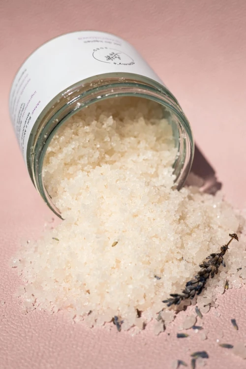 Naturalna sól do kąpieli lawenda Mommys Soap