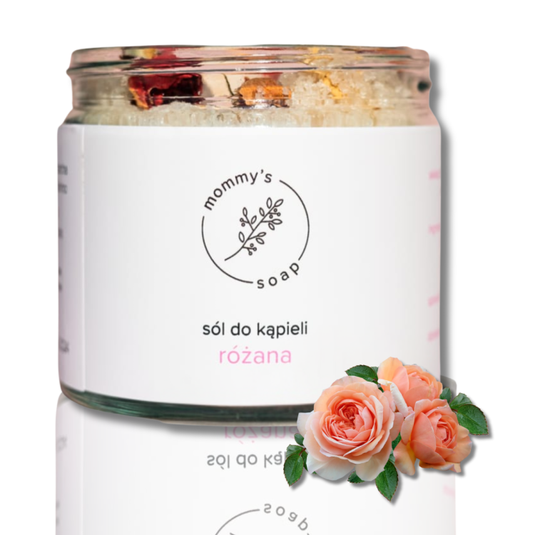 Sól do kąpieli różana mommys soap