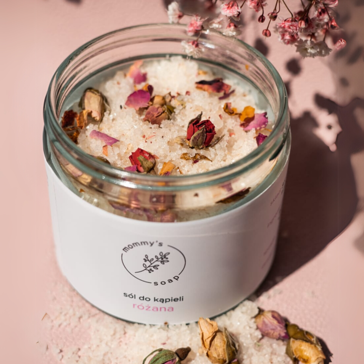 Sól do kąpieli różana mommys soap