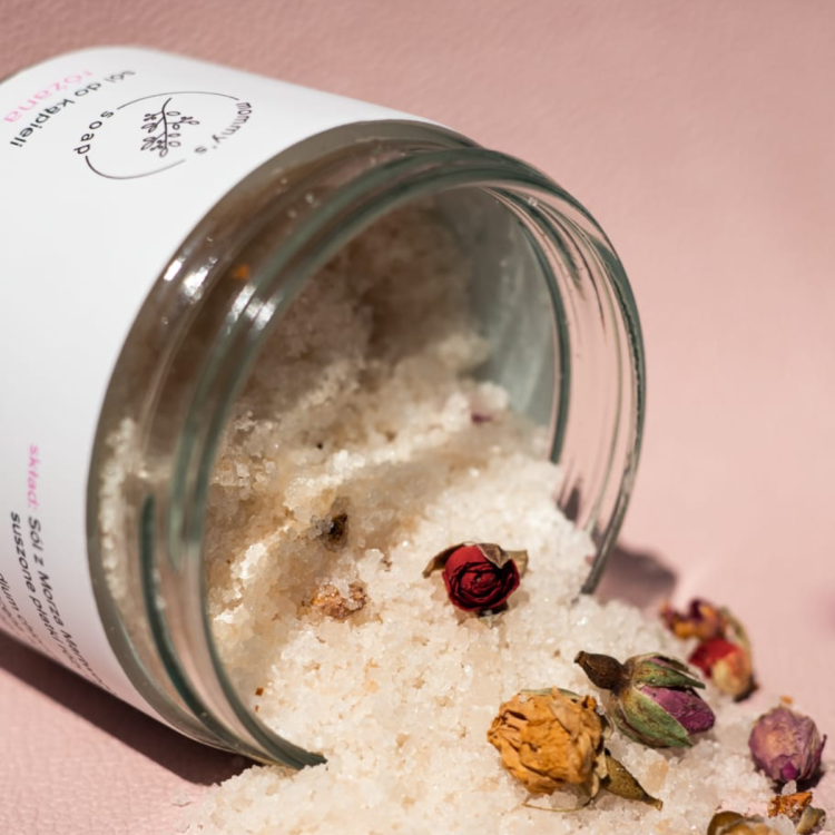 Sól do kąpieli różana mommys soap