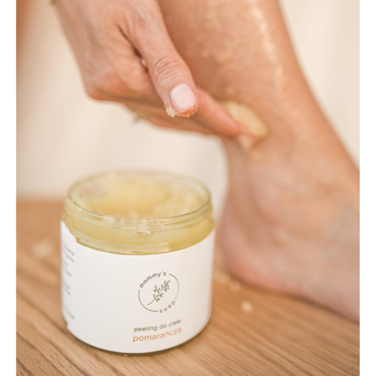Naturalny peeling do ciała pomarańcza Mommys Soap