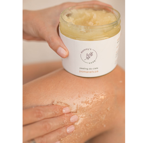 Naturalny peeling do ciała limonka i bergamotka Mommys Soap