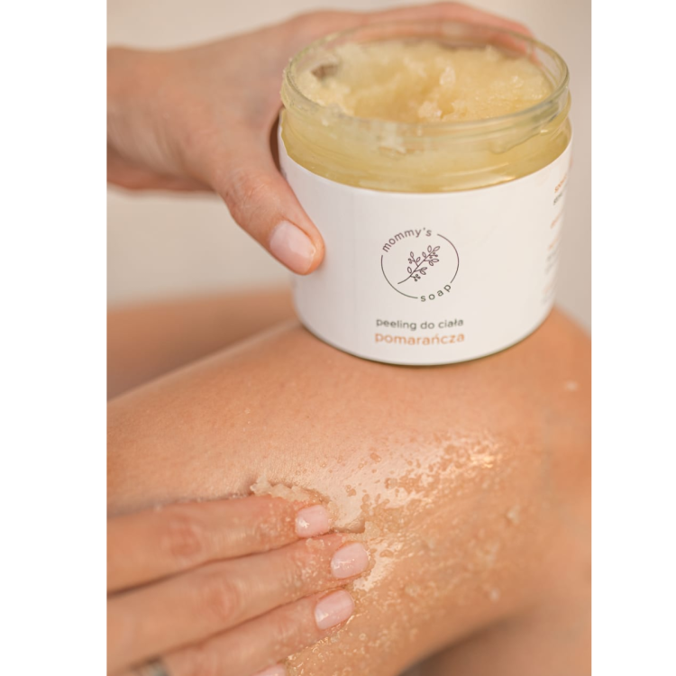 Naturalny peeling do ciała limonka i bergamotka Mommys Soap