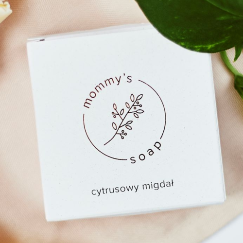 Naturalne mydło cytrusowy migdał Mommys Soap