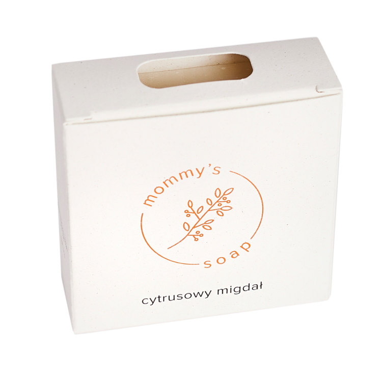Naturalne mydło cytrusowy migdał Mommys Soap