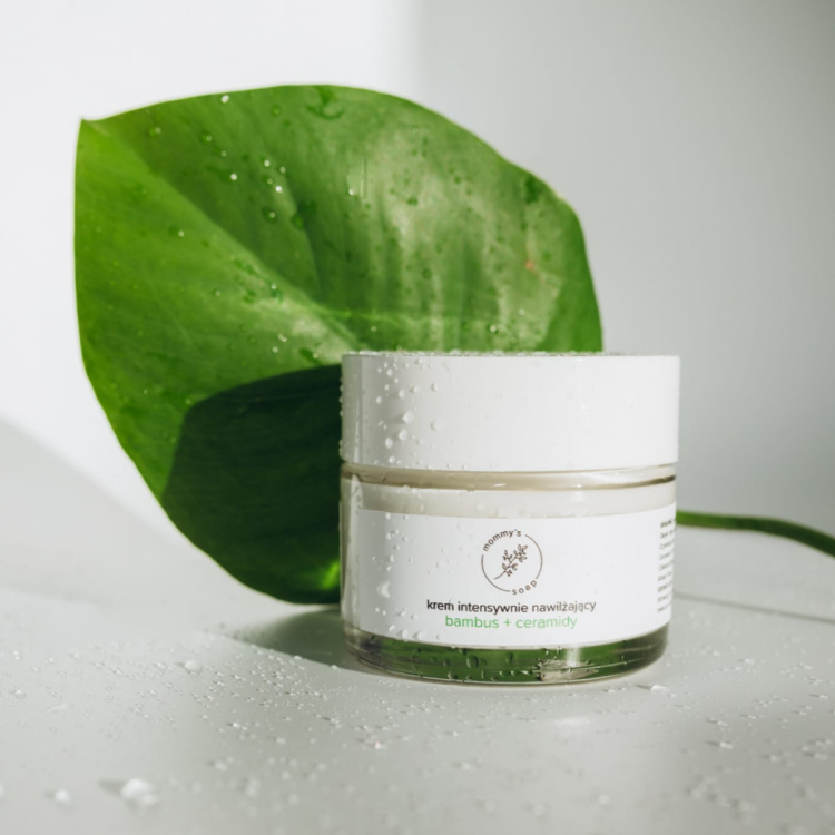 Krem intensywnie nawilżający BAMBUS i CERAMIDY Mommys Soap
