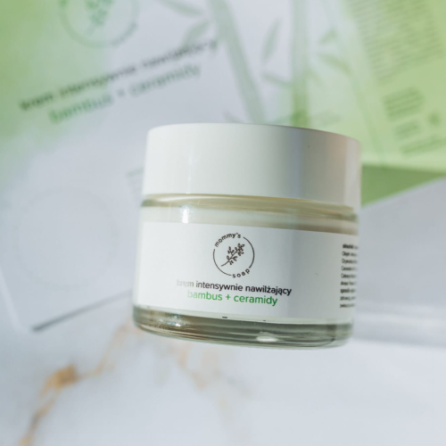 Krem intensywnie nawilżający BAMBUS i CERAMIDY Mommys Soap