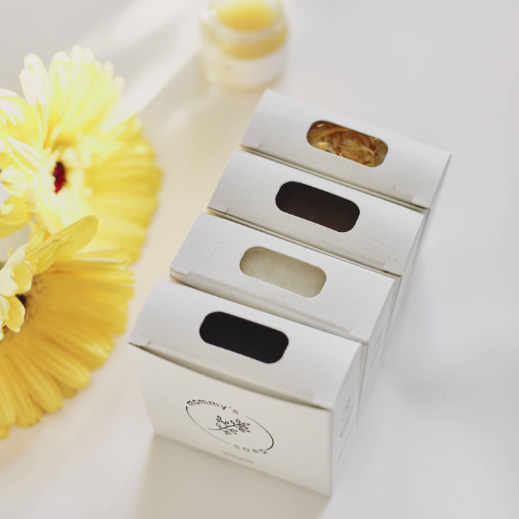 Zestaw naturalnych mydeł BOX 6 sztuk po 120 gram